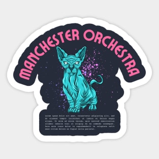 manchester orchestra Sticker